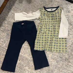 Tea Collection Blue and Green Kids Matching Set